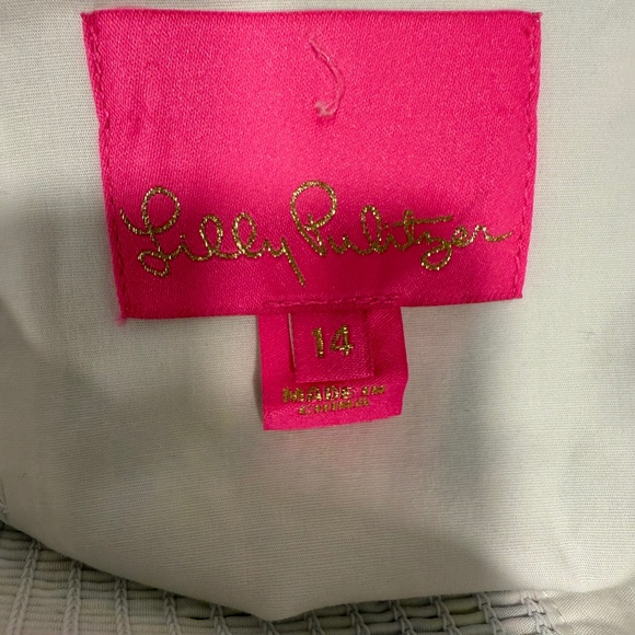 Lilly Pulitzer EUC Mercede Stretch Dress, Size 14 - Picture 11 of 11